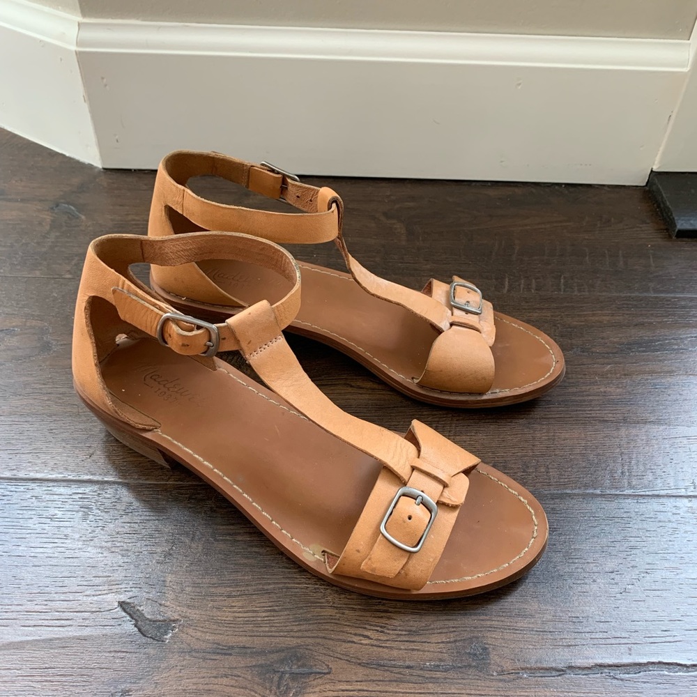 Madewell low heeled sandals
